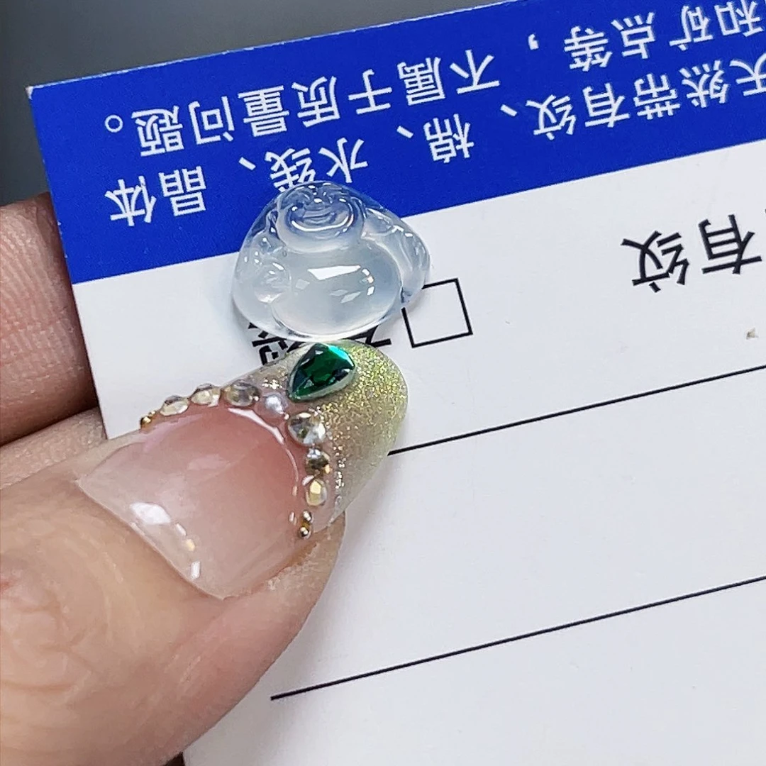 裸石翡翠MM0041老坑冰胶起光佛公