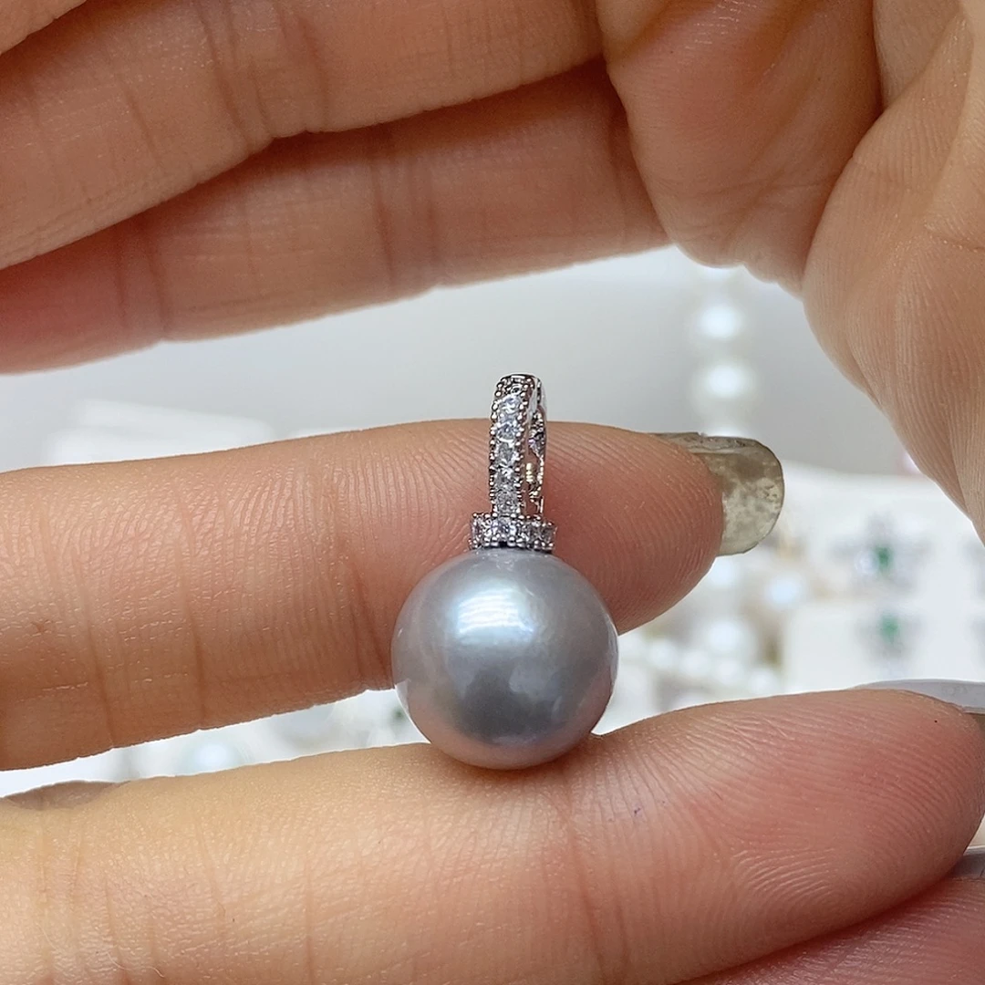 未镶嵌吊坠淡水珍珠