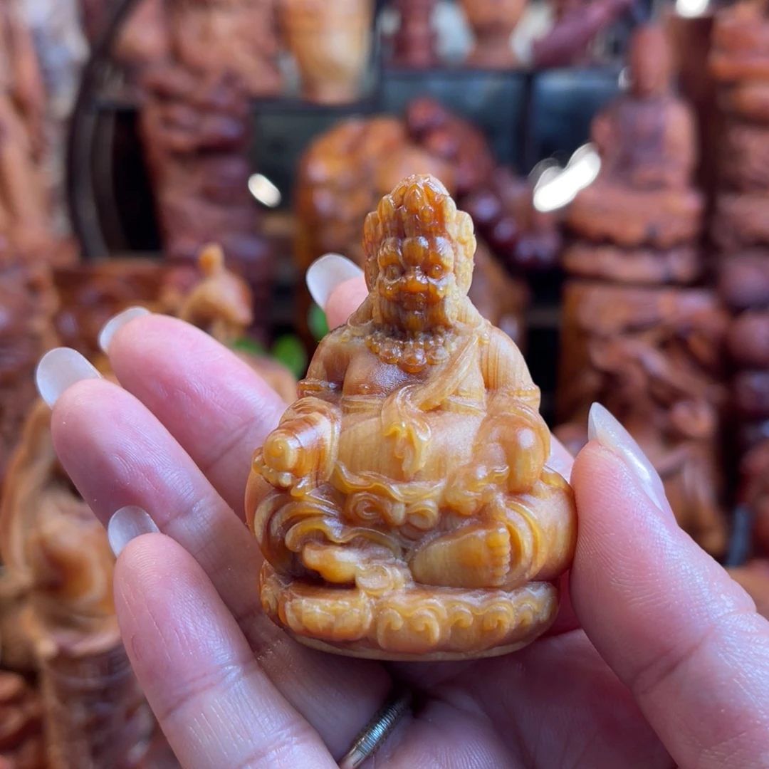 松木（琥珀木）其他黄财神