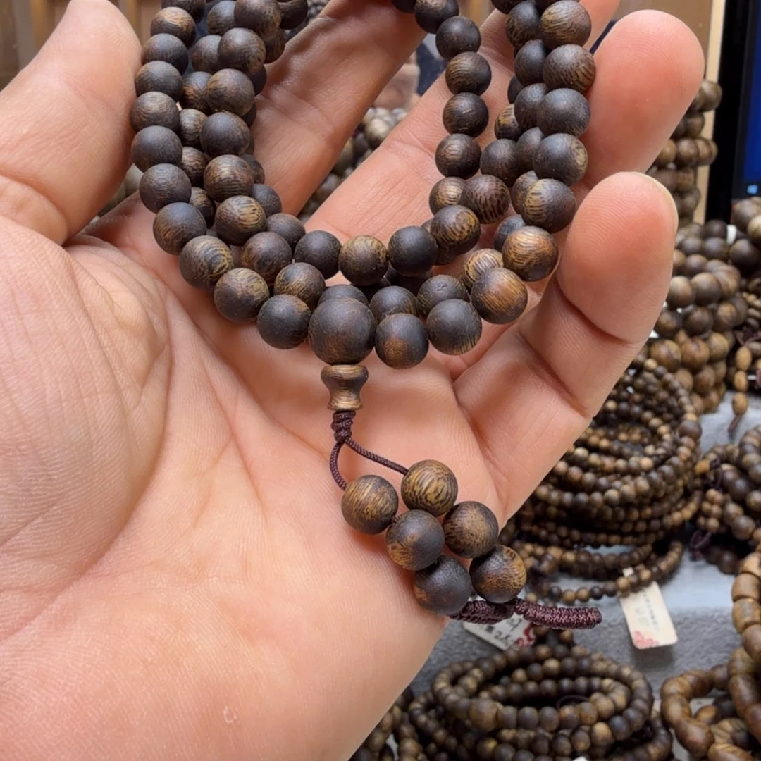 手串沉香圆珠 0.7 多圈手串 22