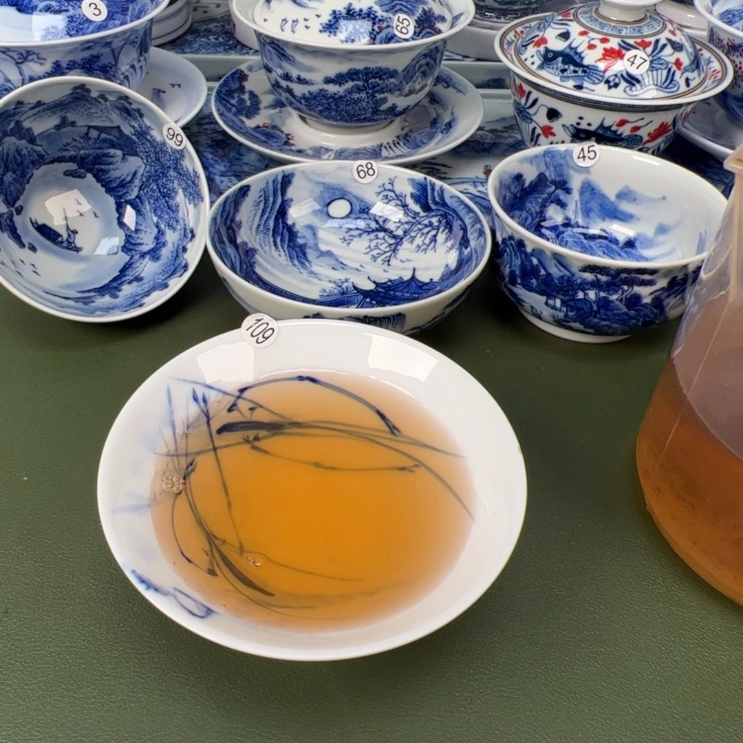 景德镇纯手工纯手绘茶具木木109