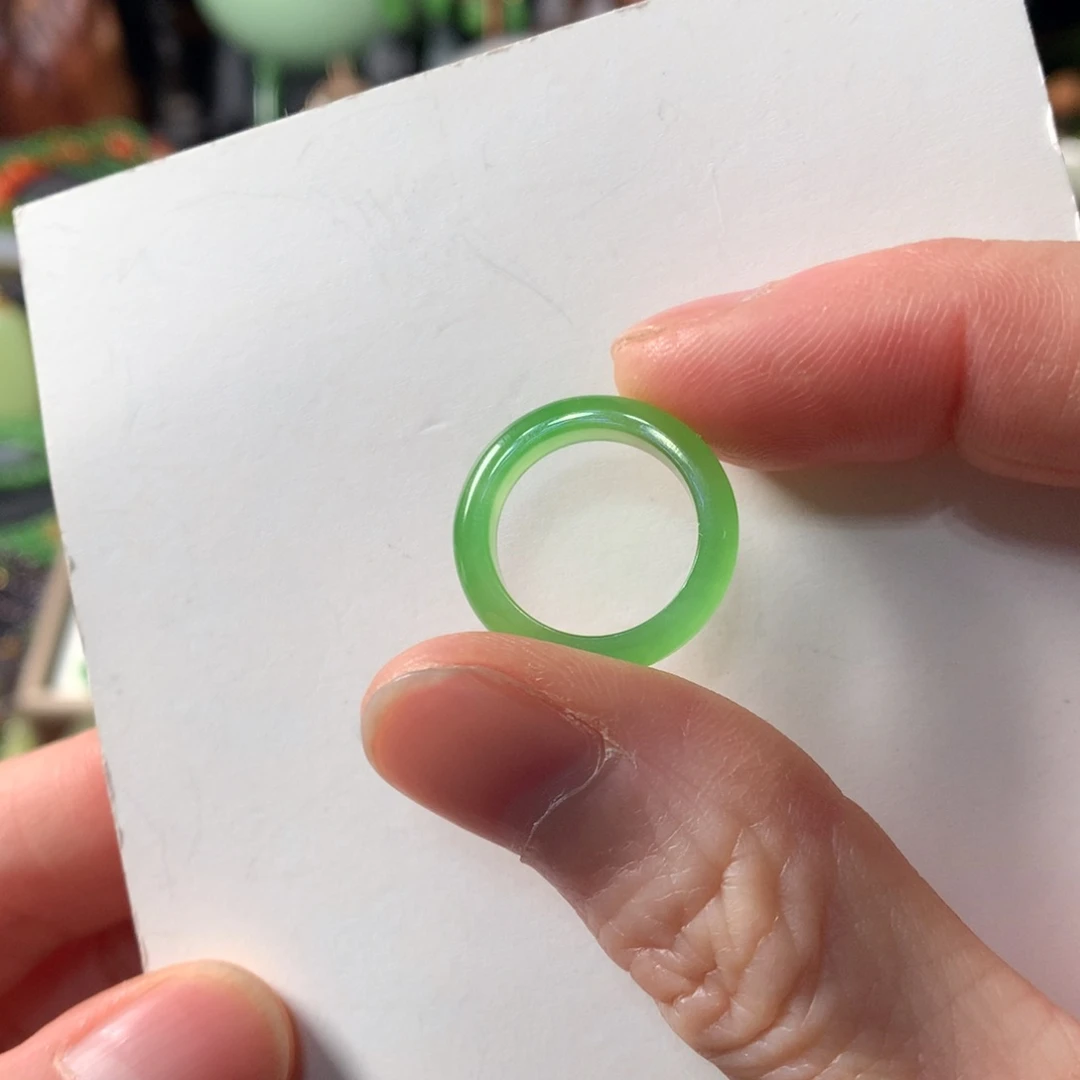 和田玉（碧玉）戒圈未镶嵌鲁*SL0003