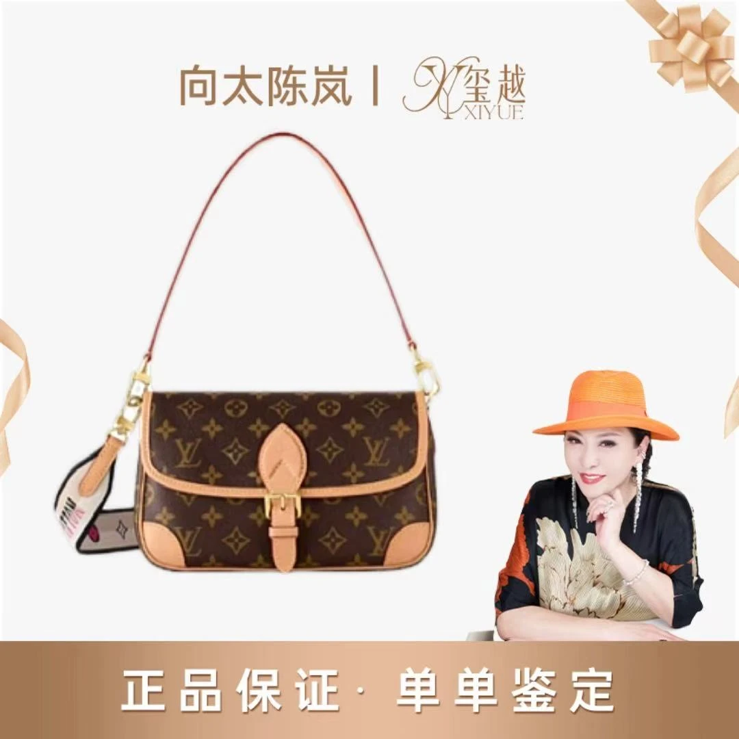 未使用 LouisVuitton/路易威登 【向太专属】LV经典法棍单肩包