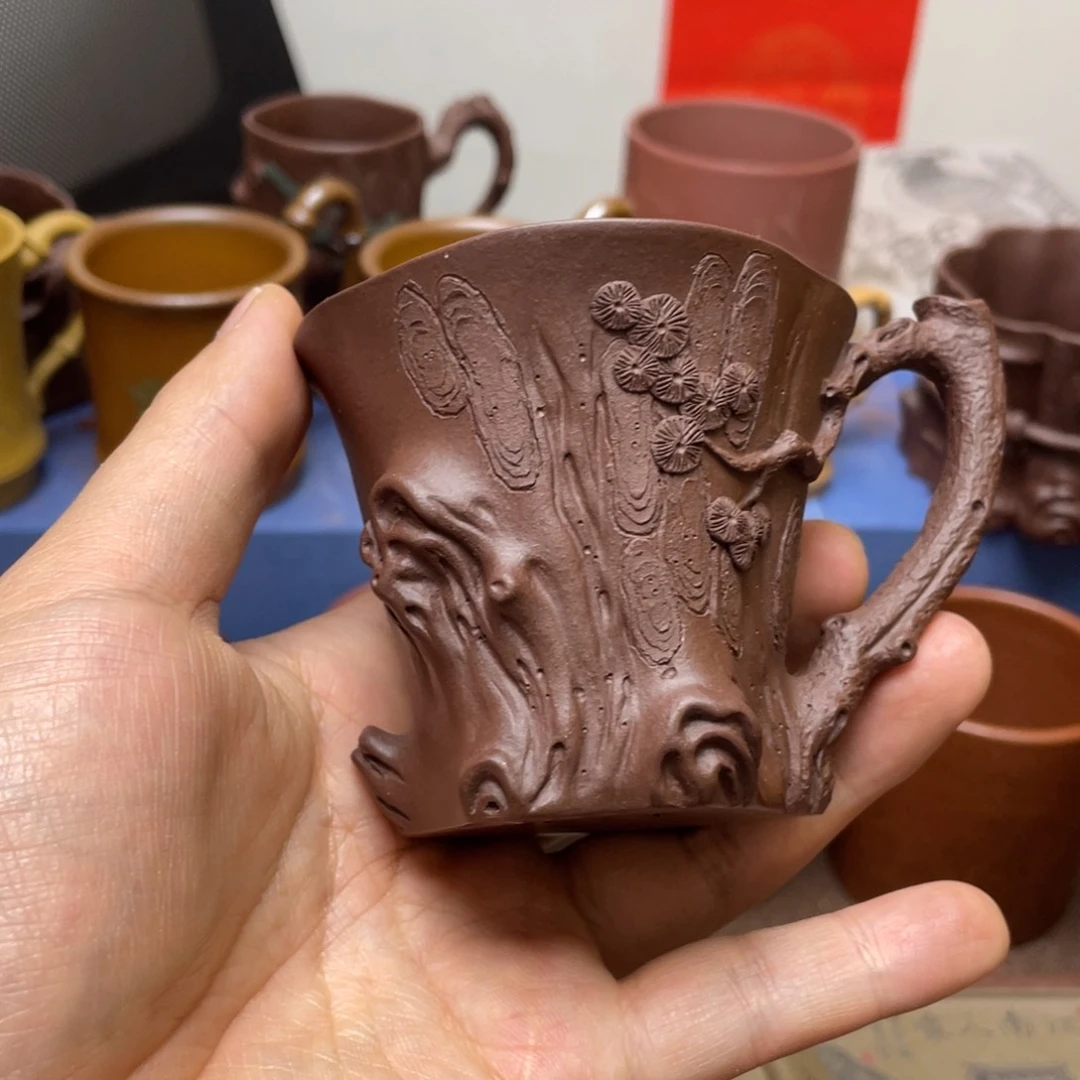 紫砂茶杯紫砂主人杯120cc