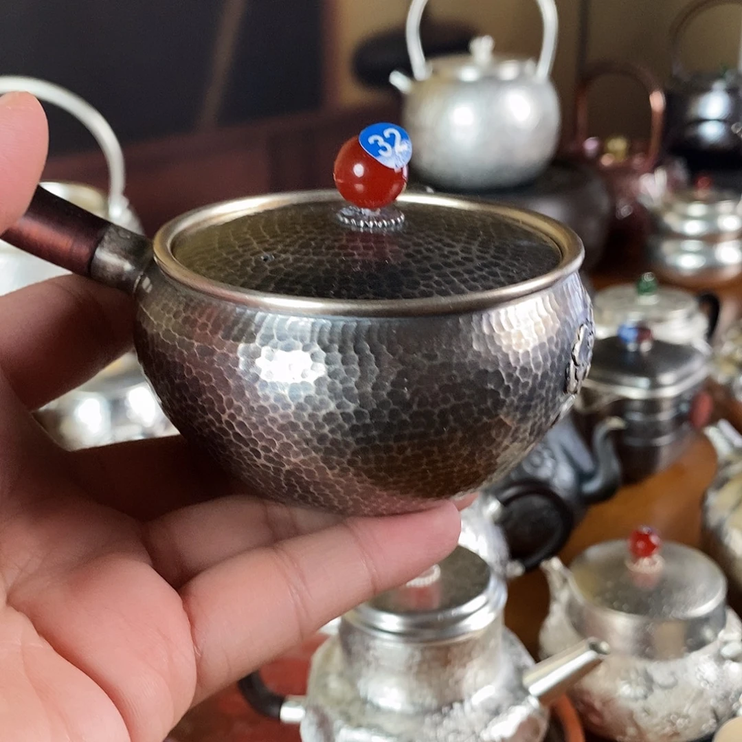 用***0手工制作紫铜壶工艺