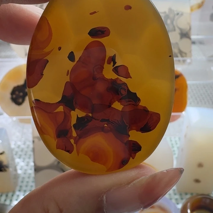 玛瑙/玉髓未镶嵌项链