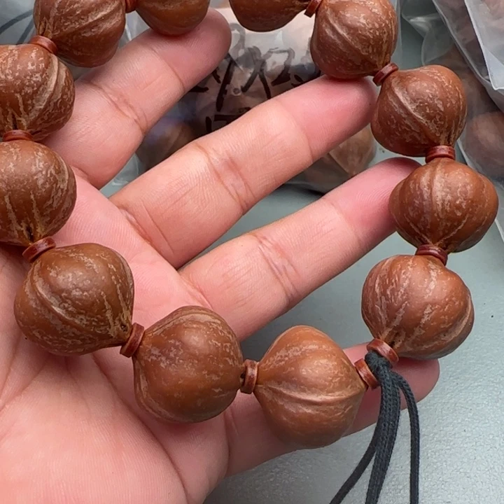 ⤷***℃手串橄榄核橄榄核原皮铁核