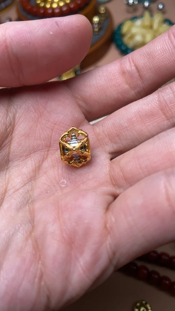 925银银制品 17号10mm古格塔一个配饰