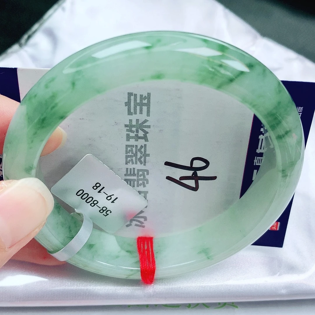 未镶嵌手镯翡翠缅甸天然A货翡翠手镯