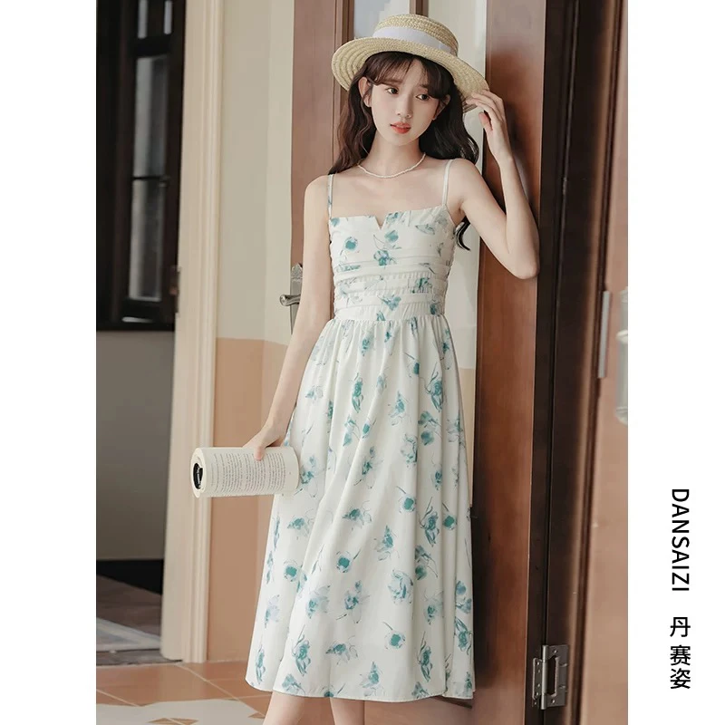 日常夏季黄色旗袍常规裙子女士鱼尾裙斜襟中式中长裙