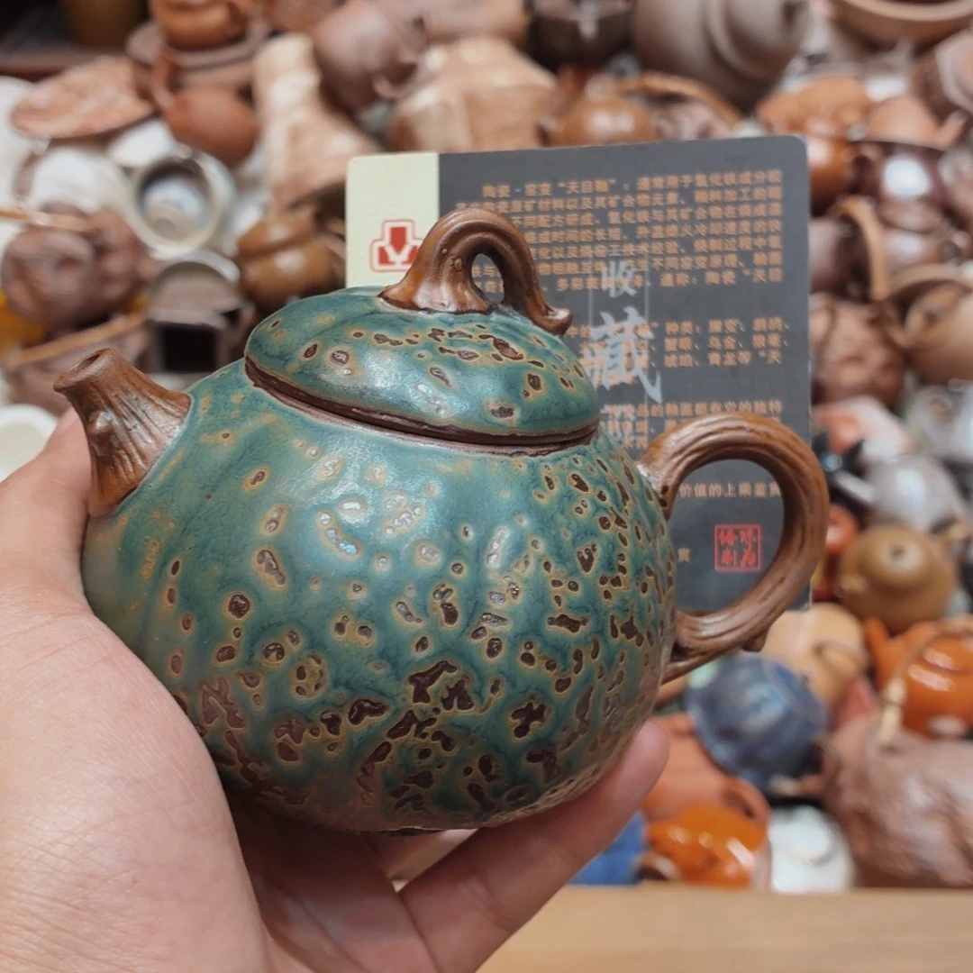 柴烧老岩泥高温茶器皿