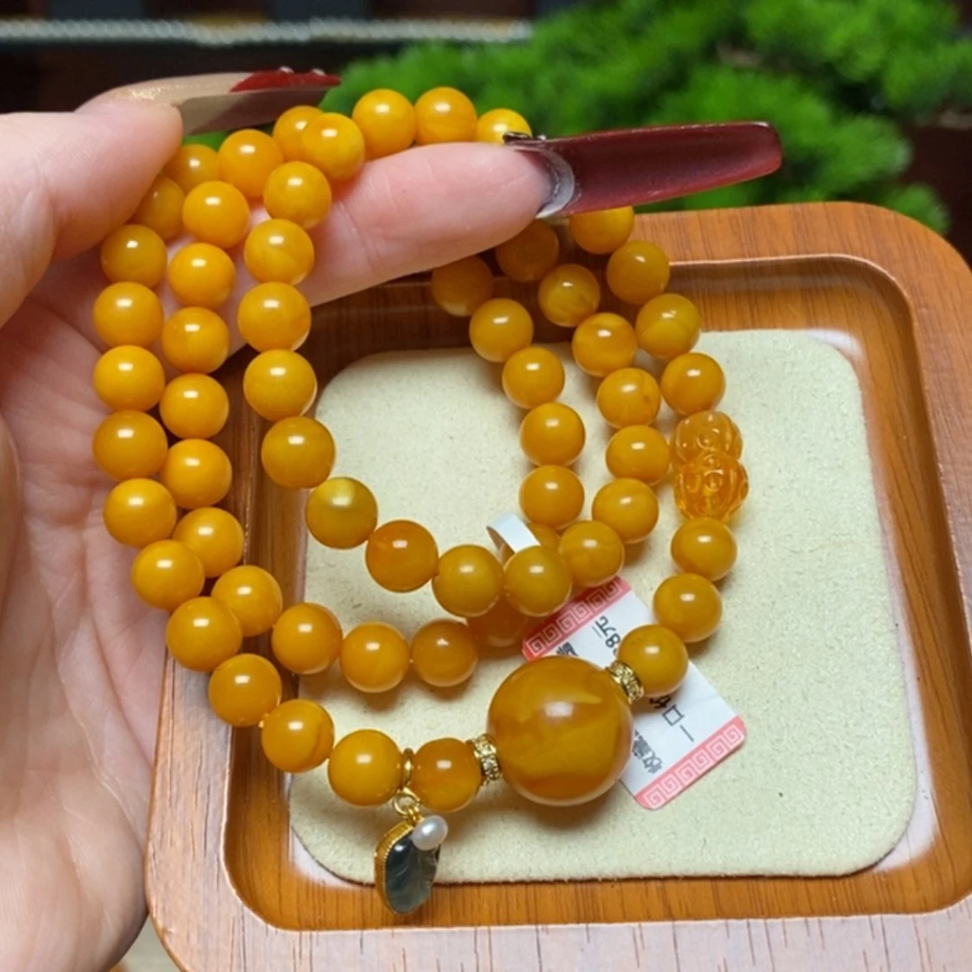 【闪购商品】手链蜜蜡未镶嵌手串