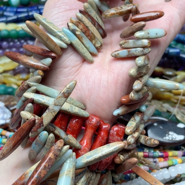 玛瑙/玉髓合金珠宝半成品一条寿山石卡