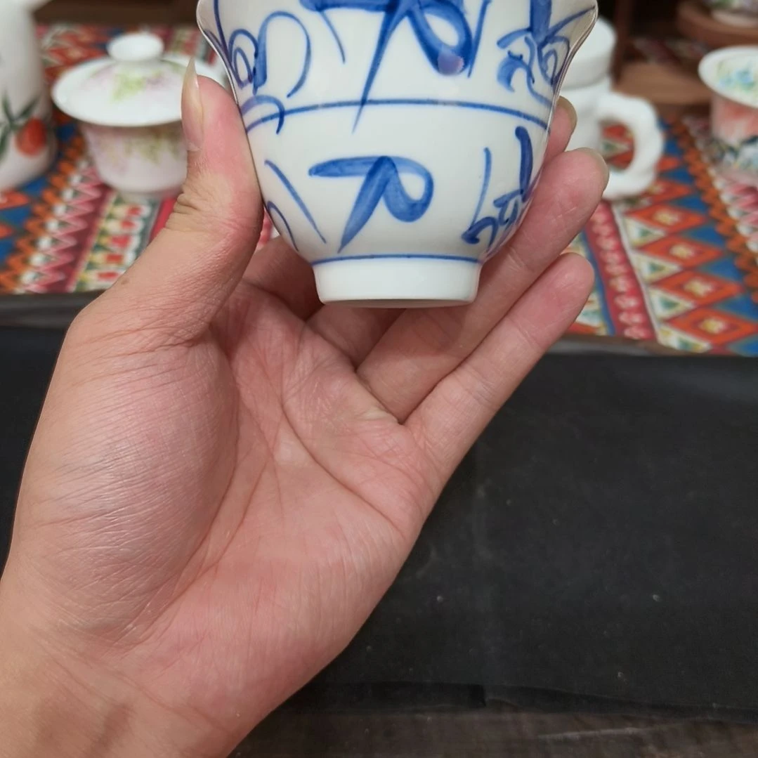 陶摆件景德镇手工手绘高温瓷器