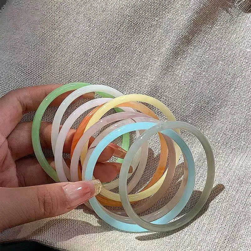 非金属玻璃手镯【偏远地区专拍】