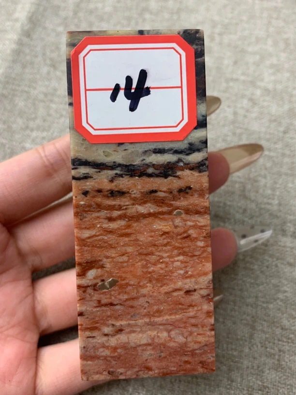 寿山石印石章料素章3.2x3.2x8.2