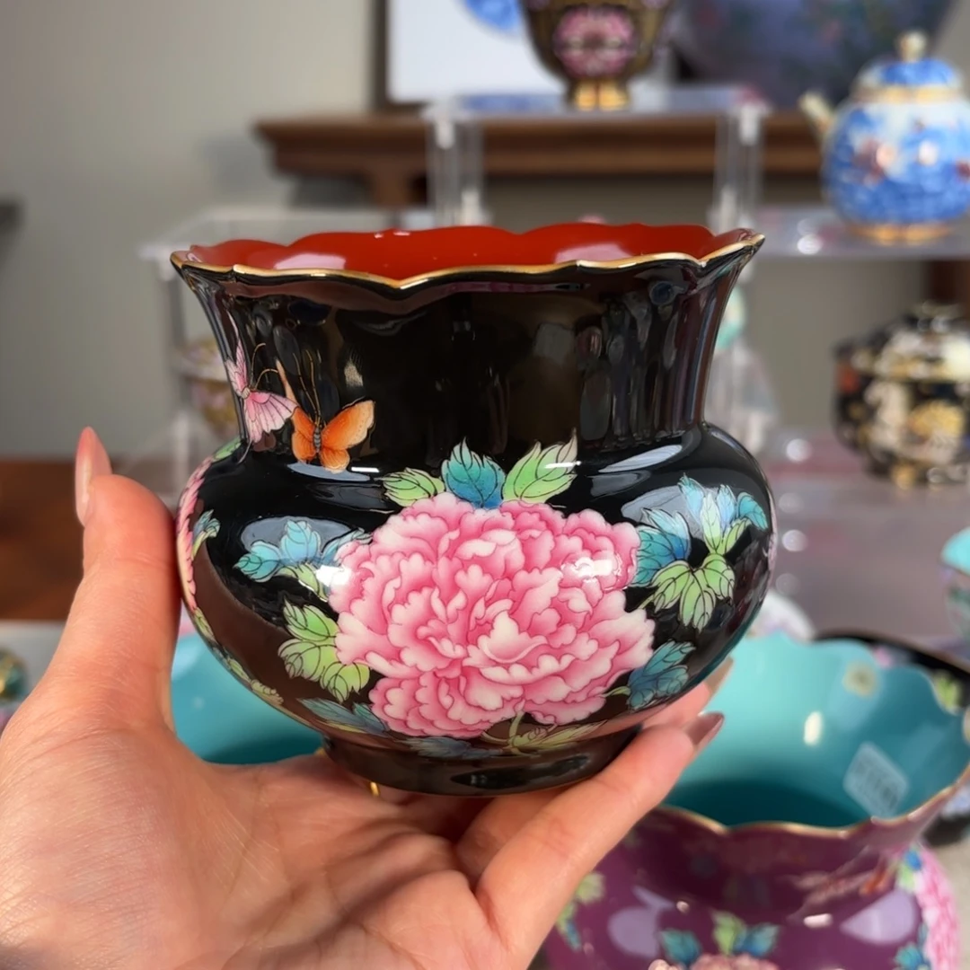 纯手工手绘 高端茶器