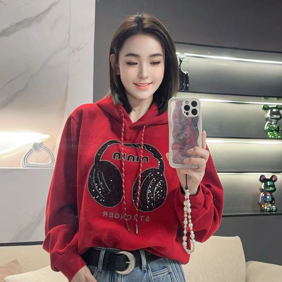 【​自由声场】2025秋冬新款休闲时尚连帽卫衣H5947