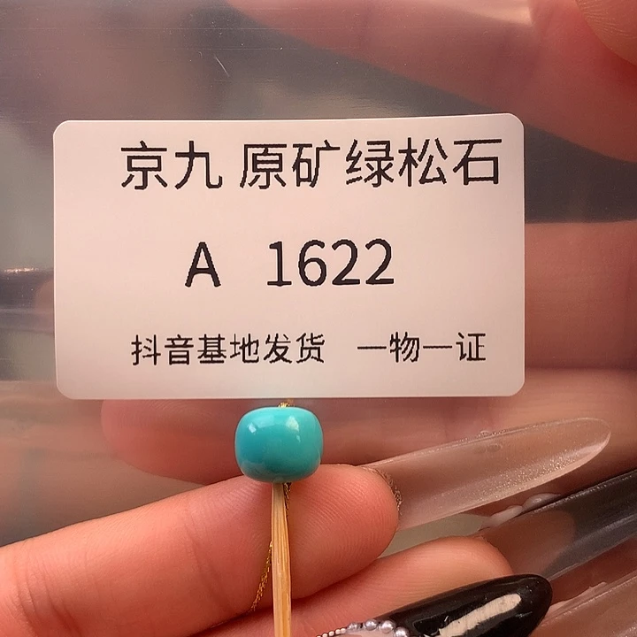 未镶嵌绿松石珠宝奇石9.0✖️7.7