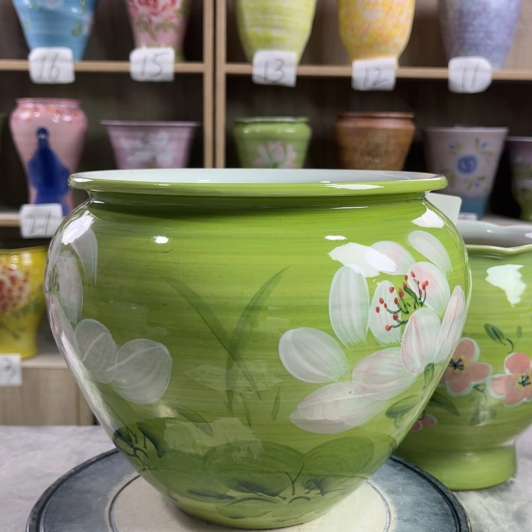 景德镇陶瓷花盆花盆