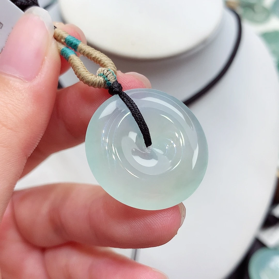 颈饰未镶嵌翡翠翡翠28，25.6/4.8