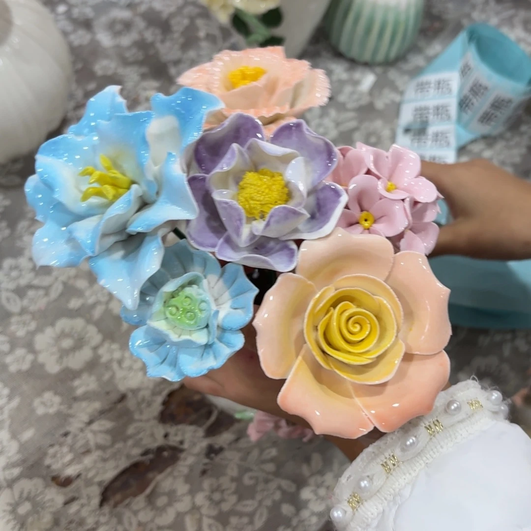 瑕疵2940 陶瓷花拍满20元发货退款拉黑