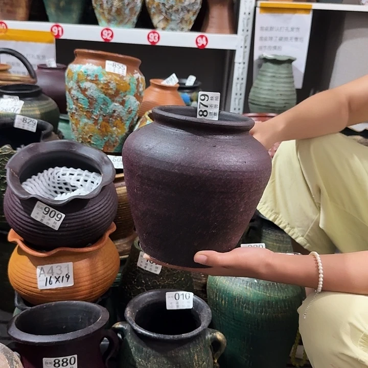 紫色坛子879高度20口径13