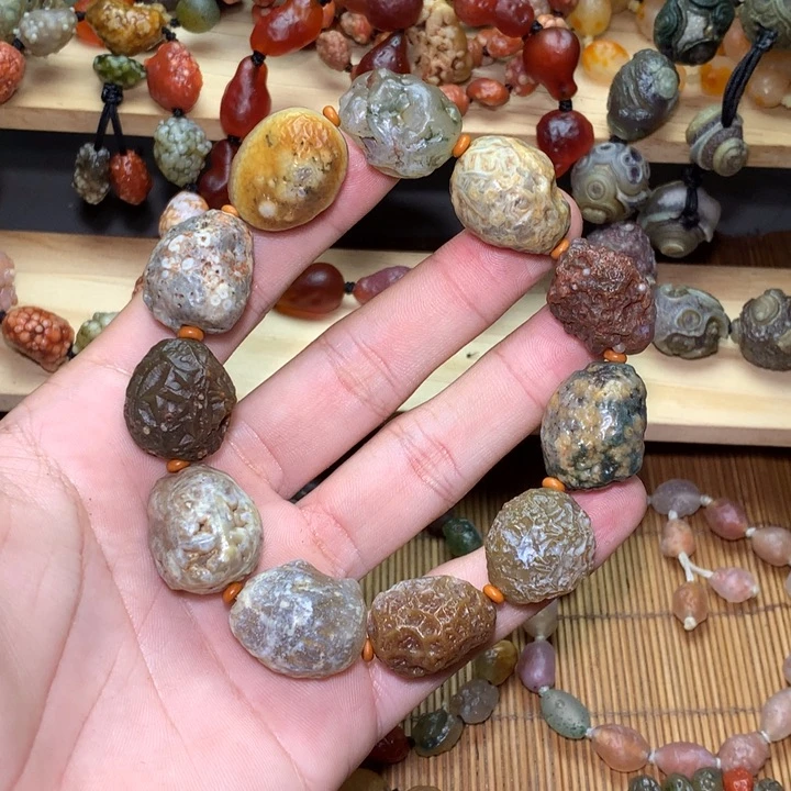 玛瑙/玉髓手链未镶嵌