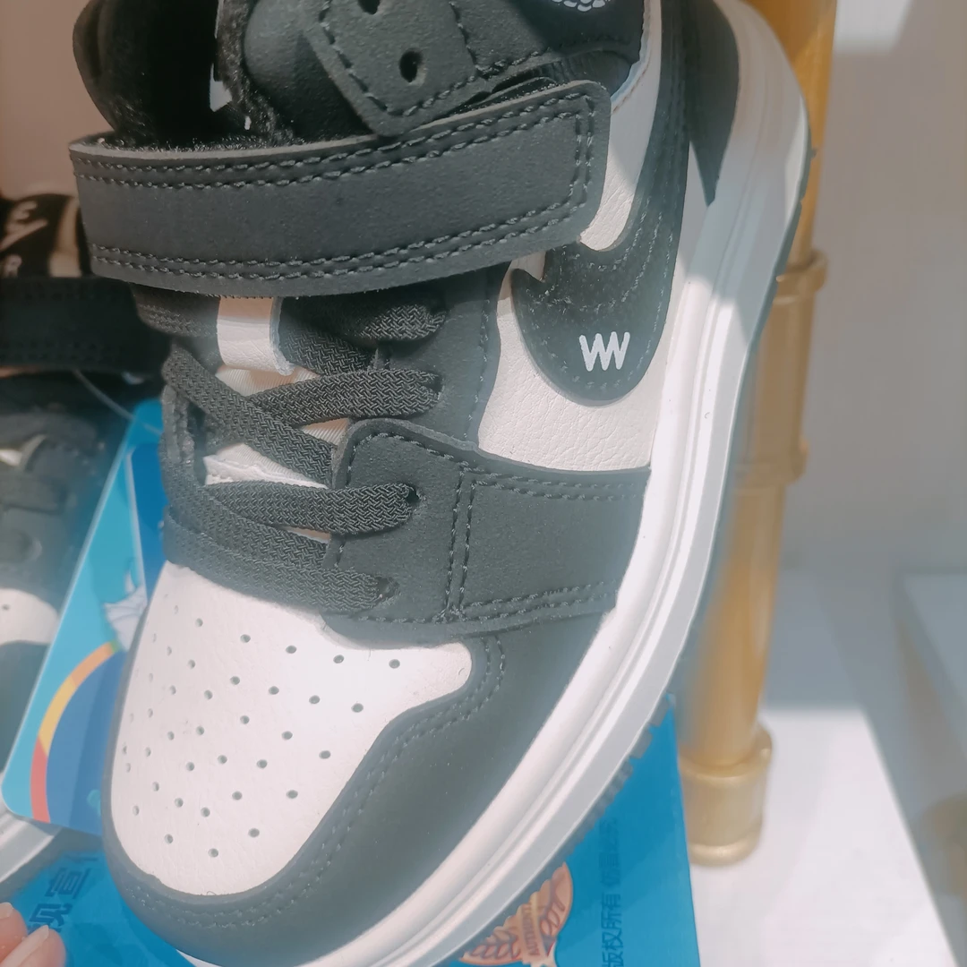 男童高帮加棉板鞋透气防滑潮鞋百搭户外学生鞋