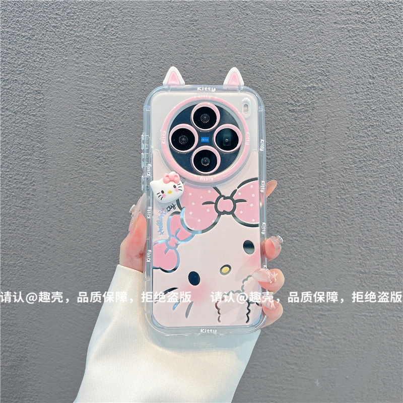 镜面奶油壳适用苹果16/iPhone/华为荣耀/OPPO/VIVO/小米手机壳潮