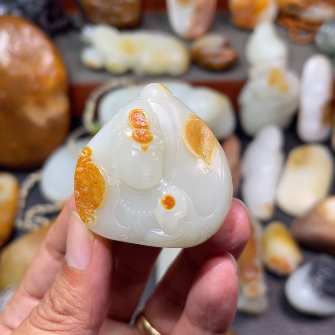 吊坠(不含链)未镶嵌和田玉