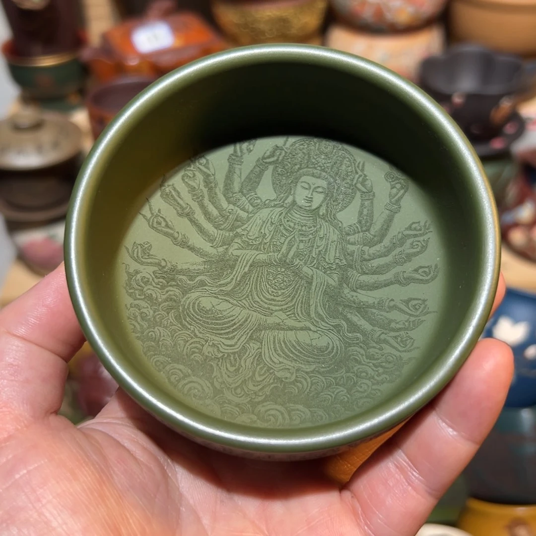 茶杯紫砂宜兴紫砂主人杯
