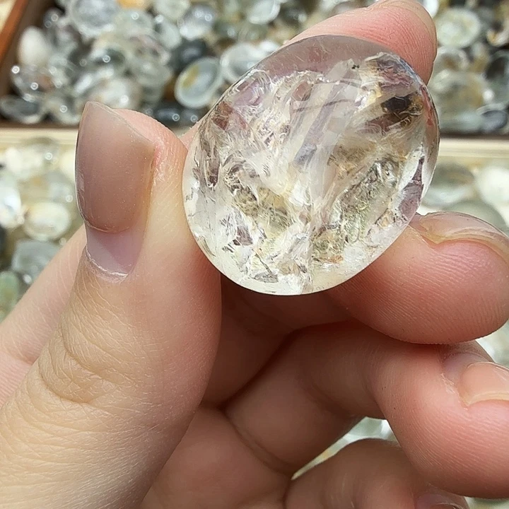 莳***染未镶嵌水晶珠宝半成品