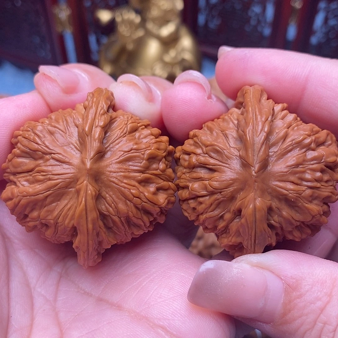 文玩核桃把件41.5全品毕业四座楼