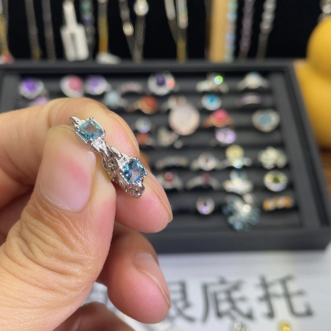 紫晶珠宝半成品未镶嵌