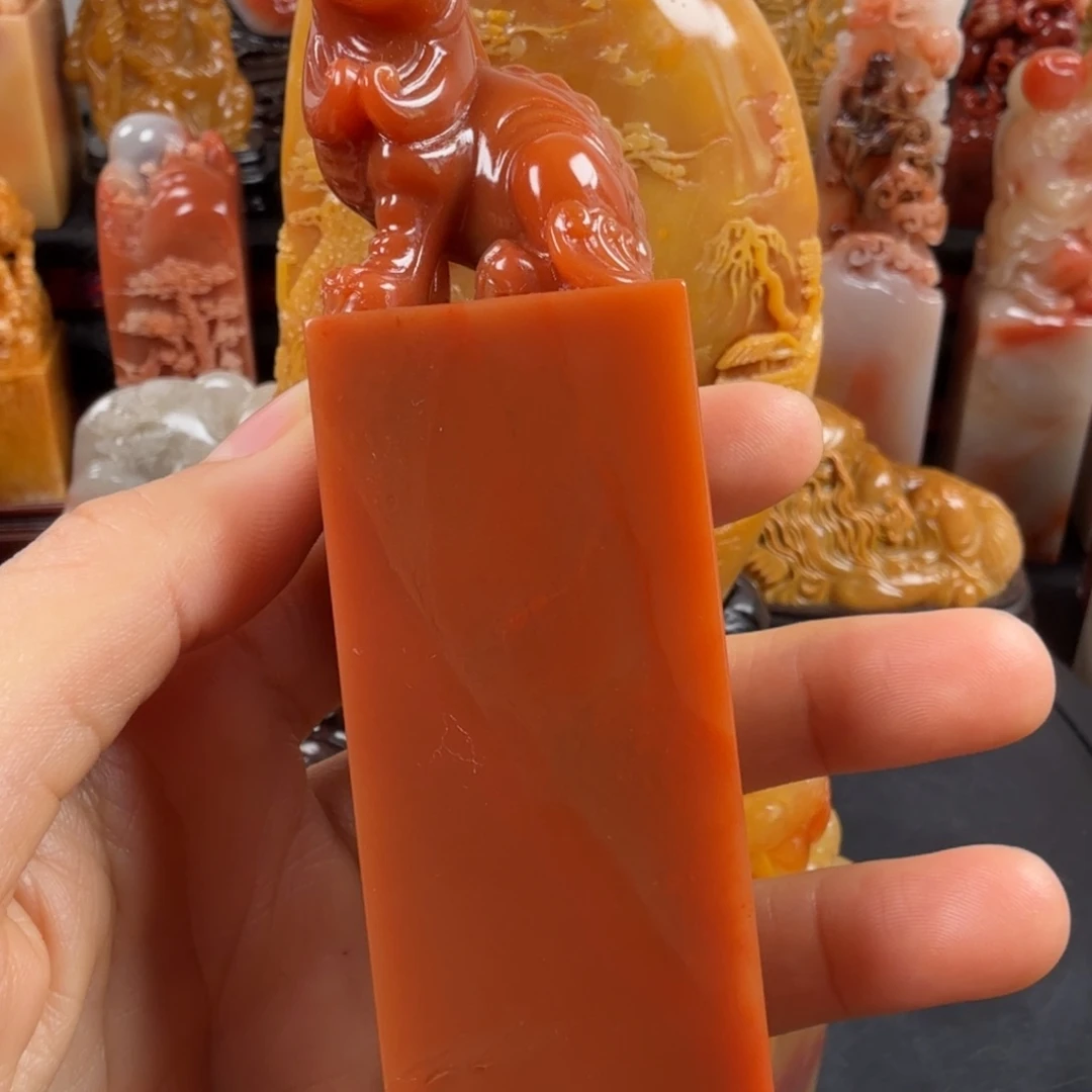 得***然寿山石寿山石印章