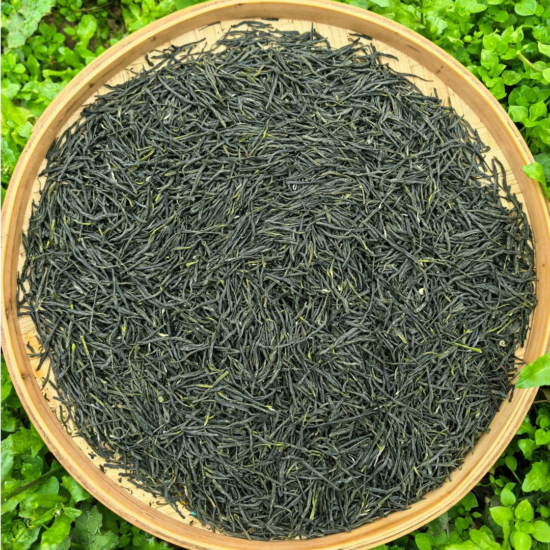 买半斤送半斤正宗恩施硒茶直条毛尖茶板栗香