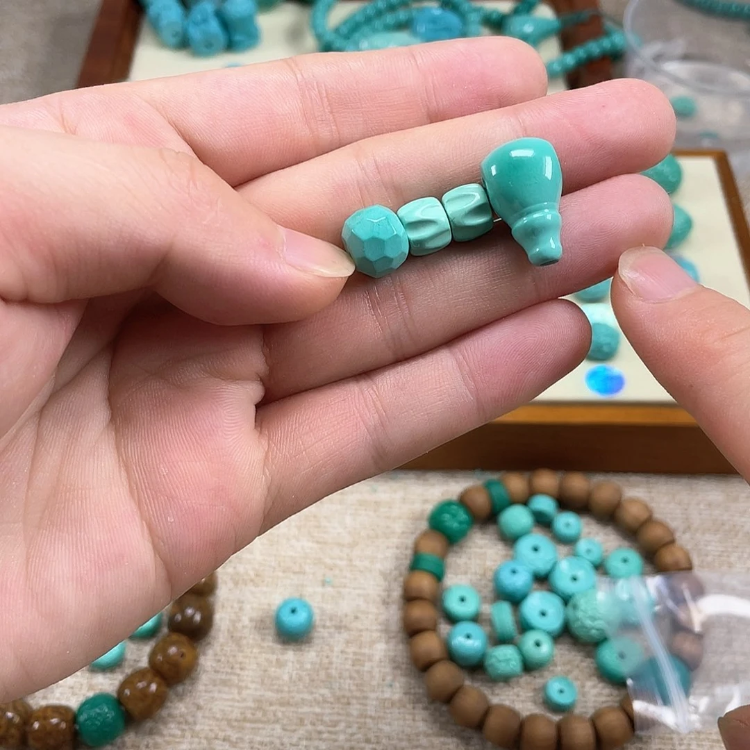 原生态湖北矿小配饰，直径8