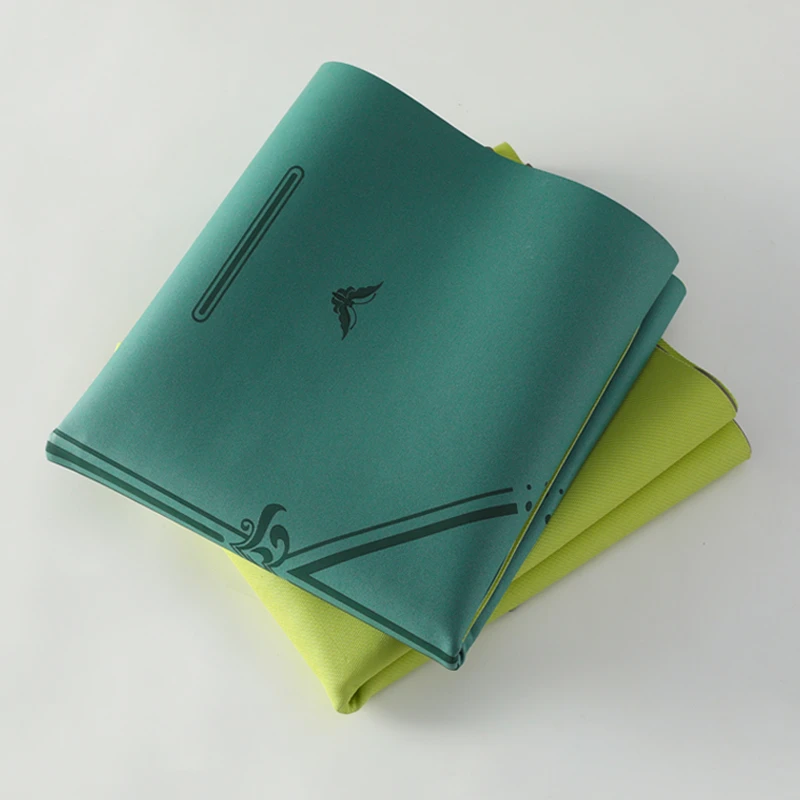 1.5mm旅行瑜伽垫椰丝磨砂天然橡胶超薄便携可折叠防滑瑜伽馆微瑕