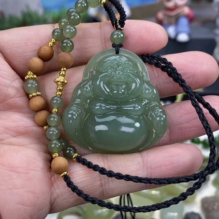 和田玉颈饰未镶嵌空*