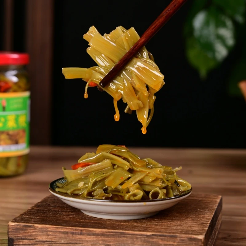 陀大叔空心菜梗正宗广西玉林特产瓶装腌制酱菜即食香辣酸辣酸野