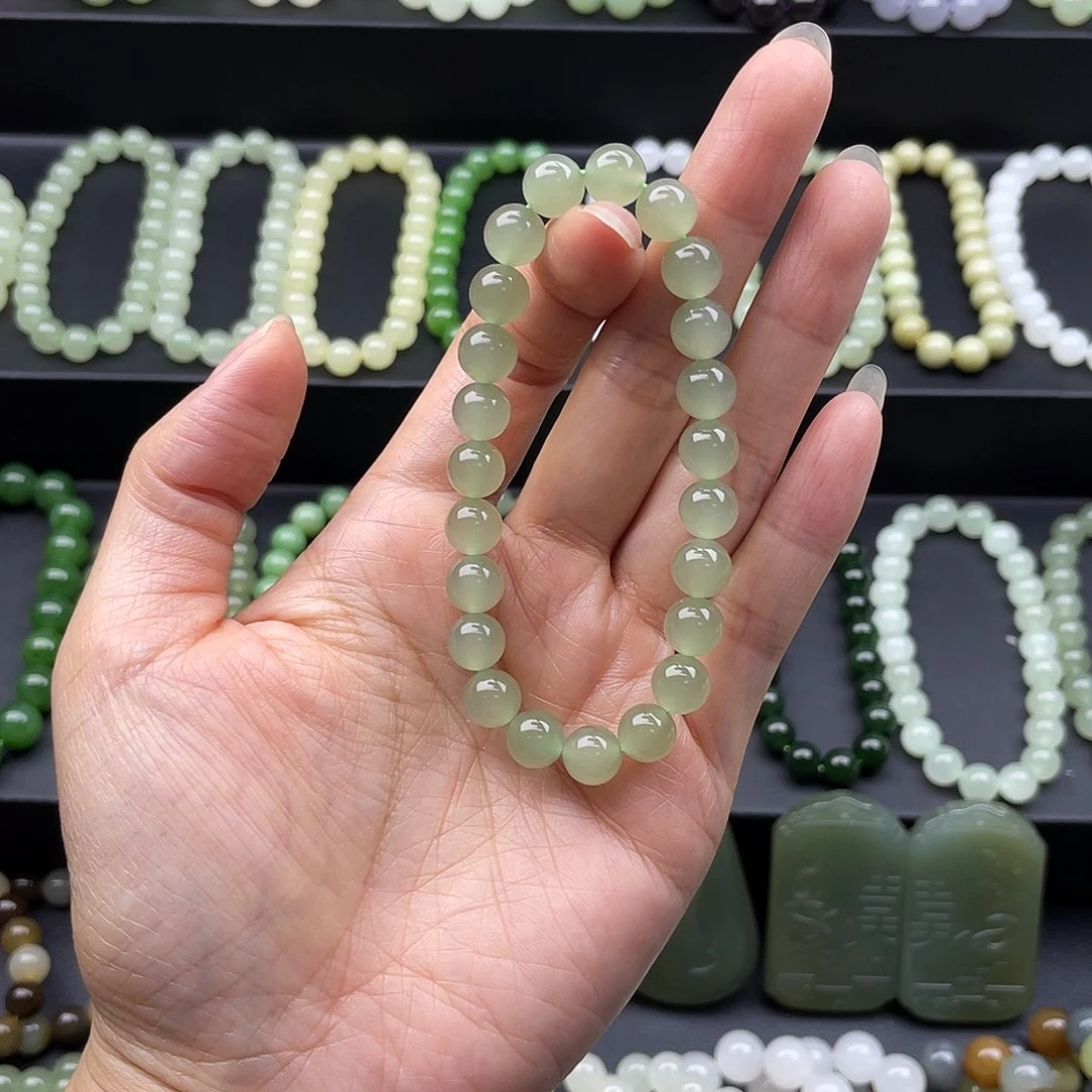 和田玉未镶嵌手串