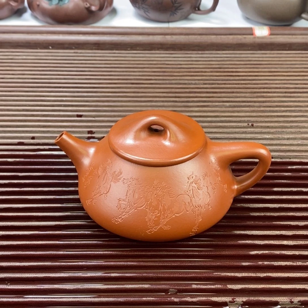 茶壶紫泥白8 满瓢