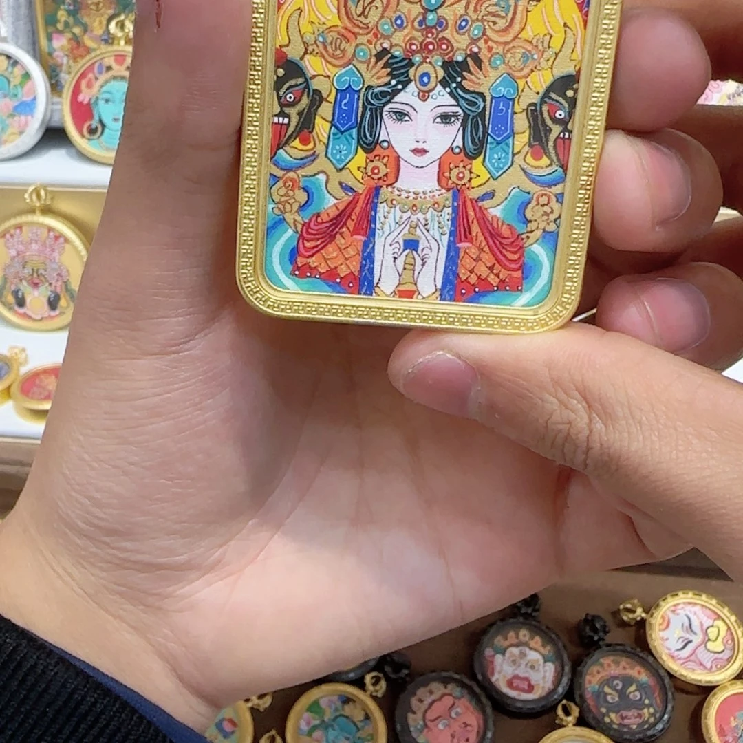吊坠亲*木槿手绘直播间B002