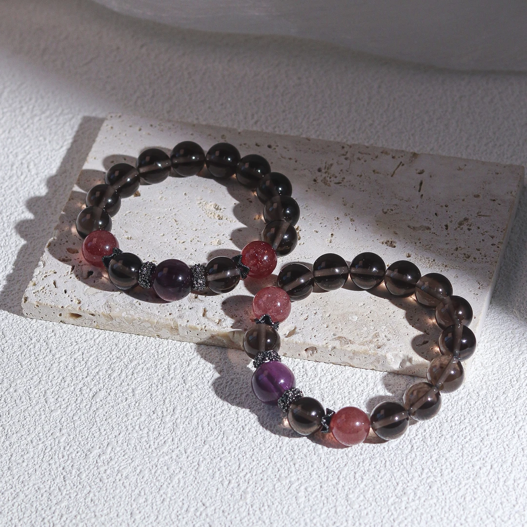 《夜太美》冰种曜石手链 A1221 多样性发一 颜色微差