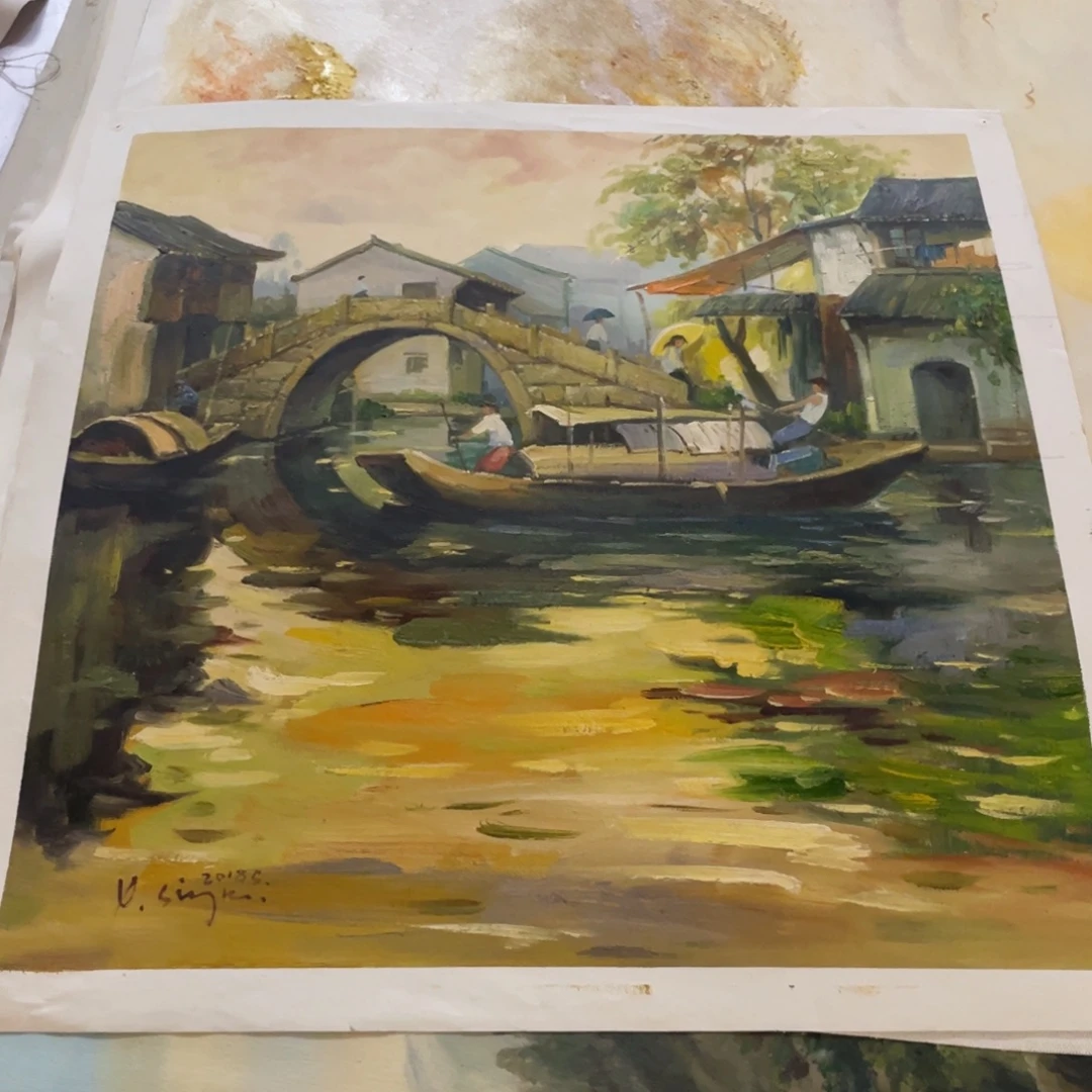 油画油画作品入选作品60.60