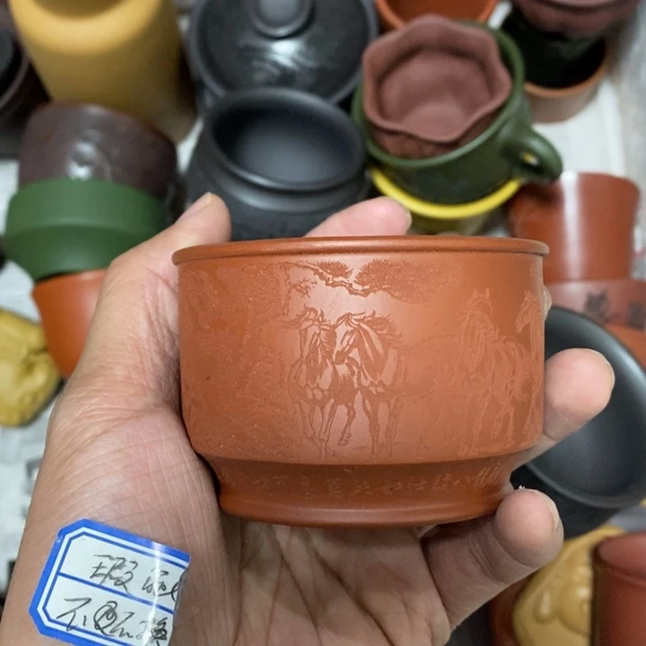 茶杯紫砂瑕疵不退不换