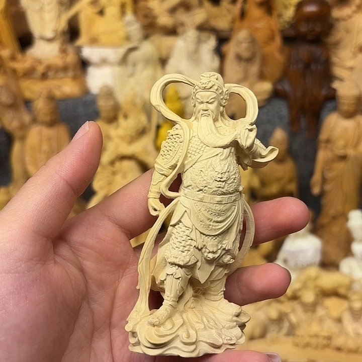 黄杨木黄杨木瑕疵关公