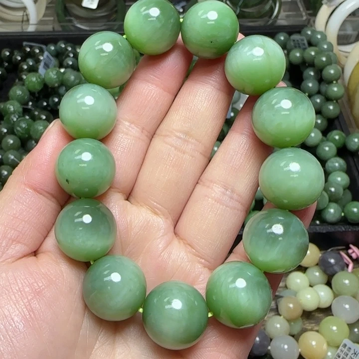 和田玉手链未镶嵌