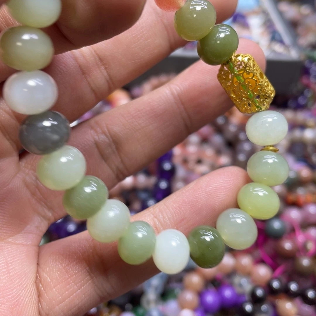 紫晶颈饰银S800镀金镶嵌